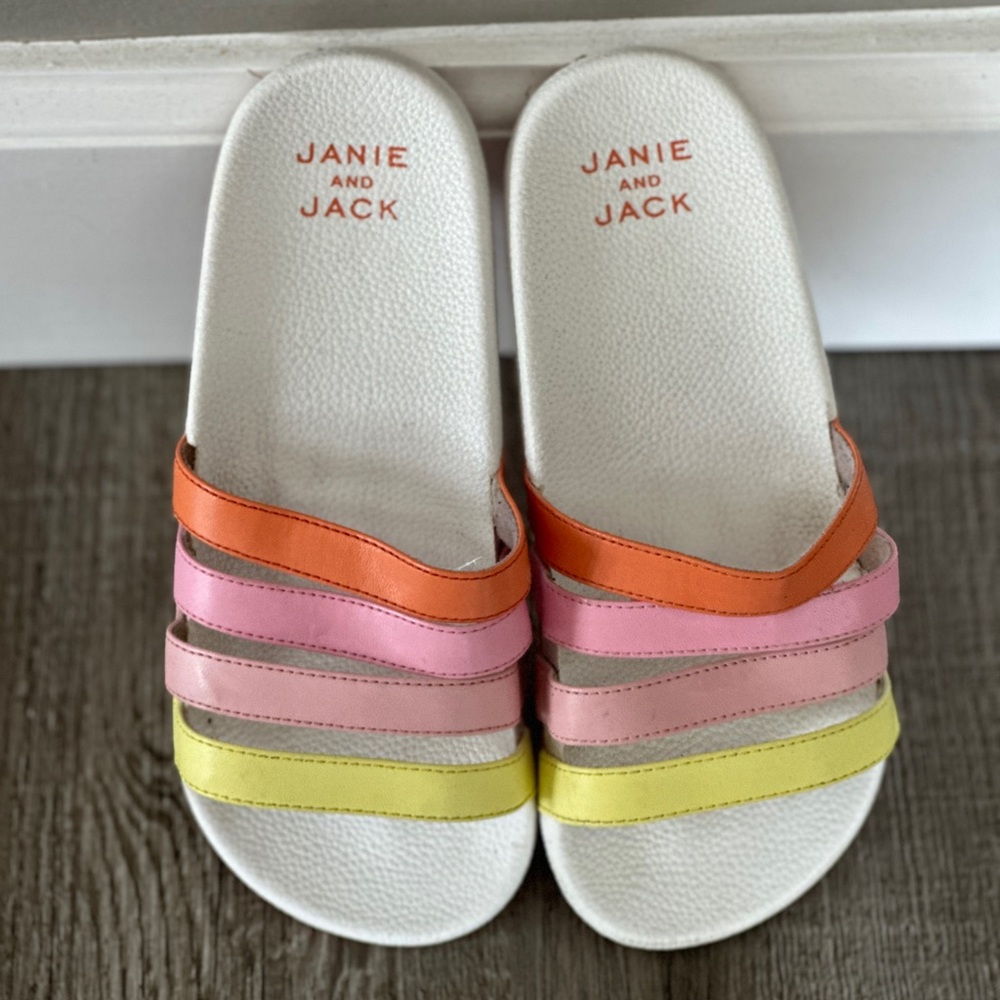 Janie and Jack Slip On Sandals Size 11